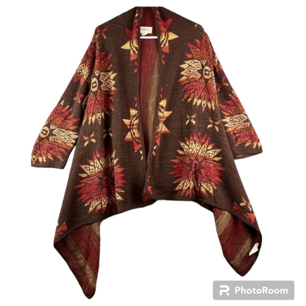Ralph Lauren Denim & Supply Cotton Southwest Open Cardigan Size L